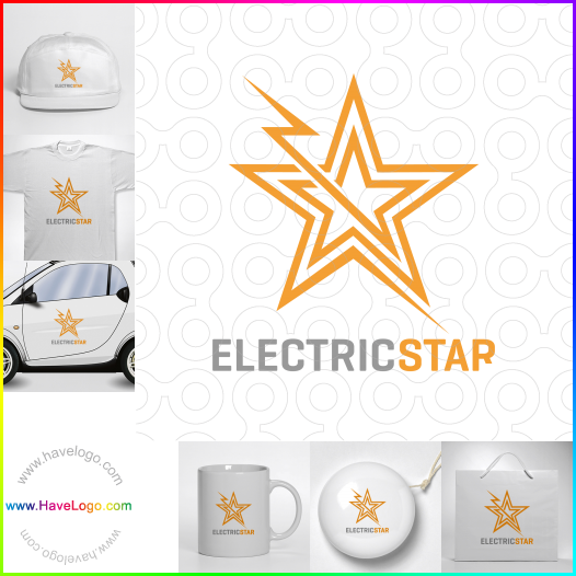 логотип электрический поставщик энергии - 52333