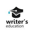 логотип писатель