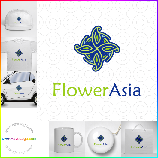 購買此花卉logo設計51559