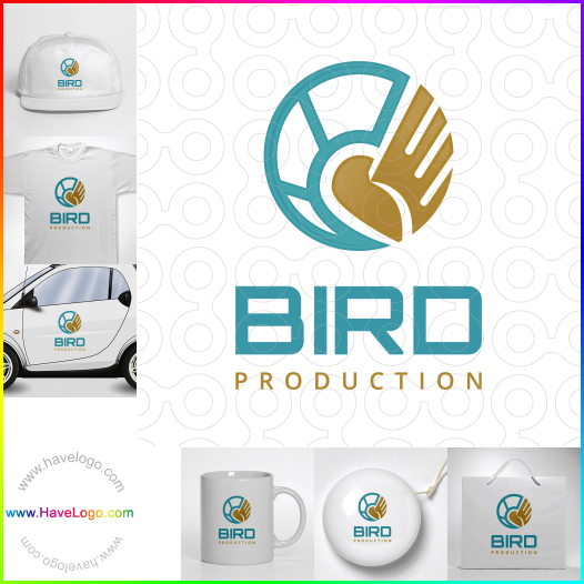 логотип Производство птиц - 62289