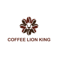  Coffee lion King  logo