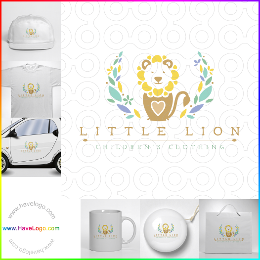 Kleine Löwen Kinderbekleidung logo 63735