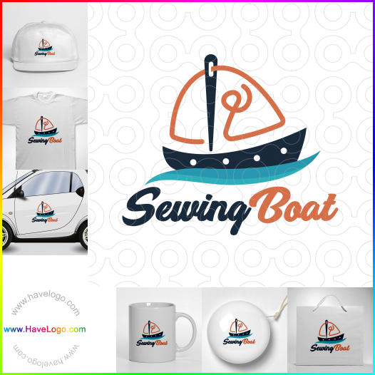 логотип Швейная лодка - 65038
