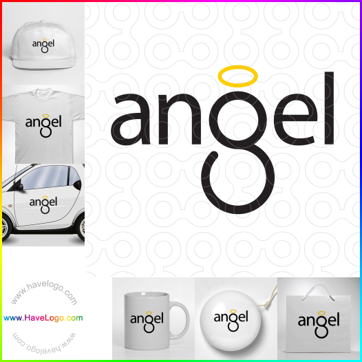 логотип ангел - 12334