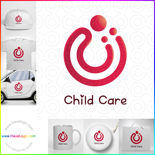 логотип по уходу за ребенком - 31514