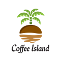 логотип остров