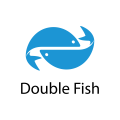  double fish  logo