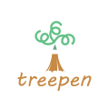 wachsen Bäume Logo