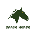 马的饲养空间Logo