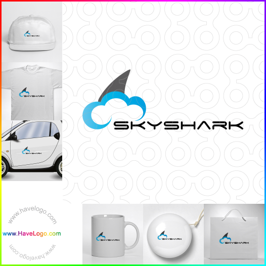 鯊魚logo設計 - ID:35354
