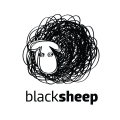 логотип черная овца