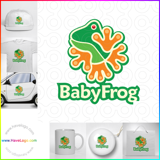 購買此青蛙寶寶logo設計60630