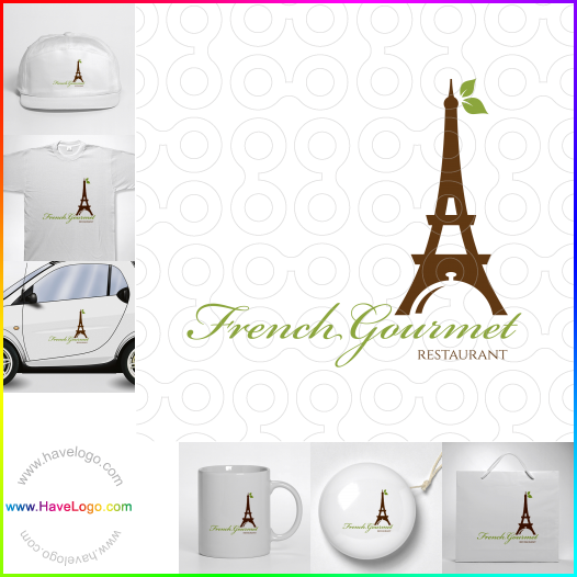 購買此法國的美食logo設計64284