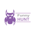 有趣的狩獵Logo