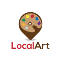 當地的藝術Logo