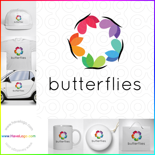 Schmetterling logo 29652