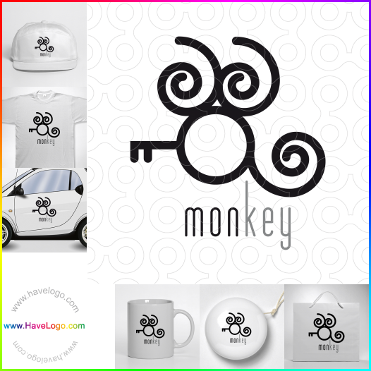 логотип обезьяна - 5090