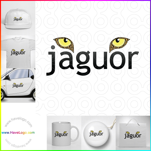 логотип ягуар - 8743