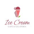 アイスクリームカートロゴ