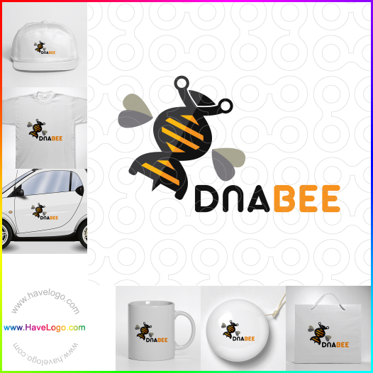 логотип Dna Bee - 65576