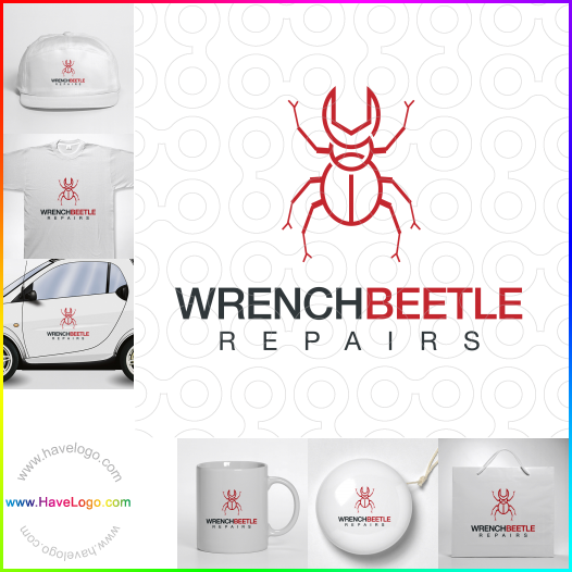 логотип Wrench Beetle - 63822
