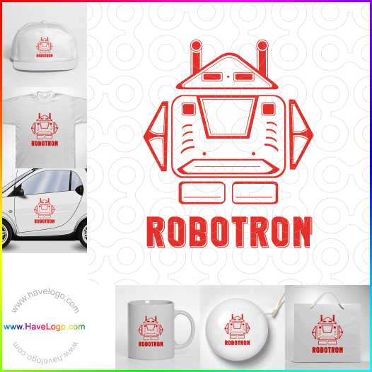 логотип робот - 38170