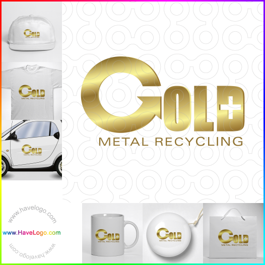 buy metallic logo 21962