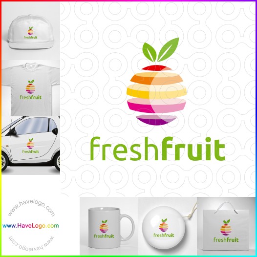 логотип фрукты - 46177