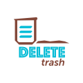 Löschen von Trash logo