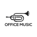 логотип Офисная музыка