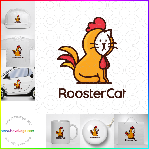 buy  Rooster Cat  logo 64867