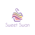 甜蜜的天鵝Logo