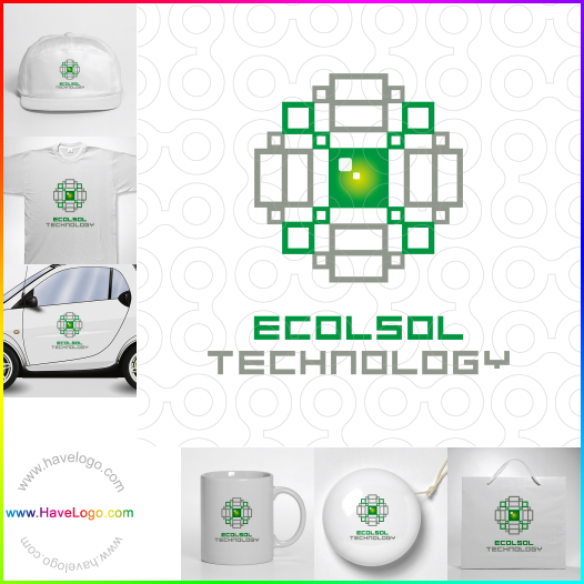 логотип экологически энергии - 20640