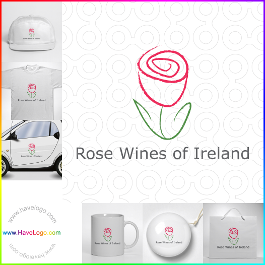 логотип роза - 1193