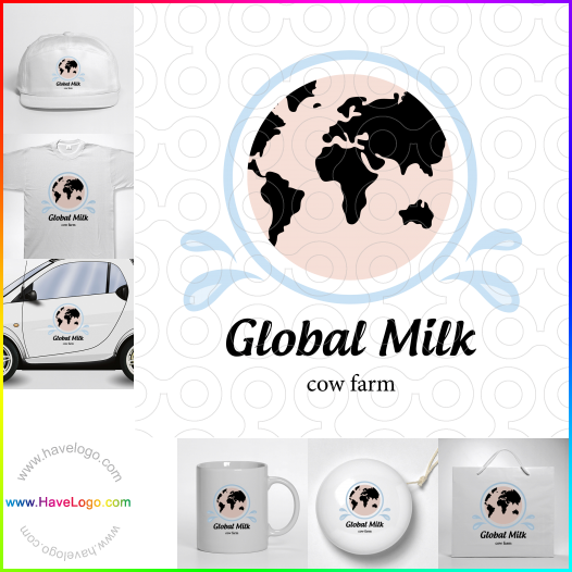 логотип молоко метки - 56764