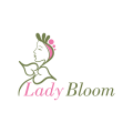 логотип цветение