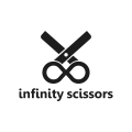  infinity Scissors  logo