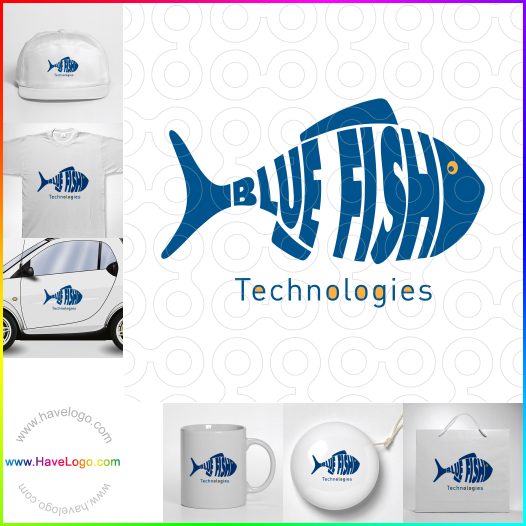 この魚のロゴデザインを購入する - 59605