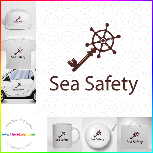 логотип безопасность на море - 66302
