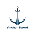 логотип Якорный меч