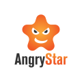 憤怒的明星Logo