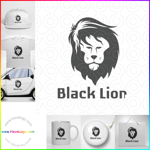 購買此黑獅logo設計62920