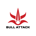  Bull Attack  Logo
