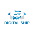 數字化船舶Logo