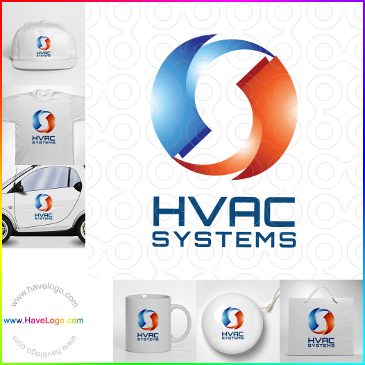 логотип Системы HVAC - 64352