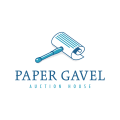  Paper Gavel  logo