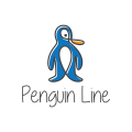 логотип Линия пингвинов