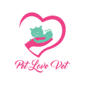 логотип Pet Love Vet