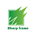  Sharp frame  logo