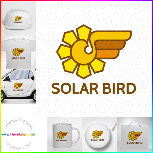 логотип Солнечная птица - 61667